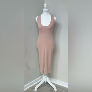 Nude Bodycon Midi by Missguided